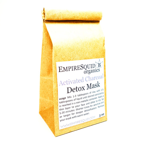 Activated Charcoal Detox Mask - EmpireSquid Organics