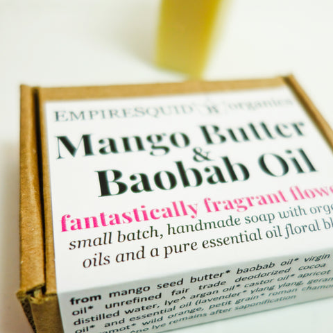 Mango Butter & Baobab Oil Handmade Soap