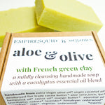 Aloe & Olive Handmade Organic Soap