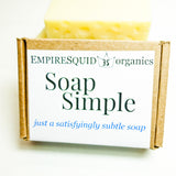 Soap Simple Unscented Organic Bar Soap