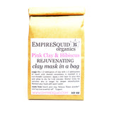 French Pink & Hibiscus Rejuvenating Clay Mask - EmpireSquid Organics