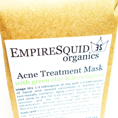 Cleansing Acne Mask - EmpireSquid Organics