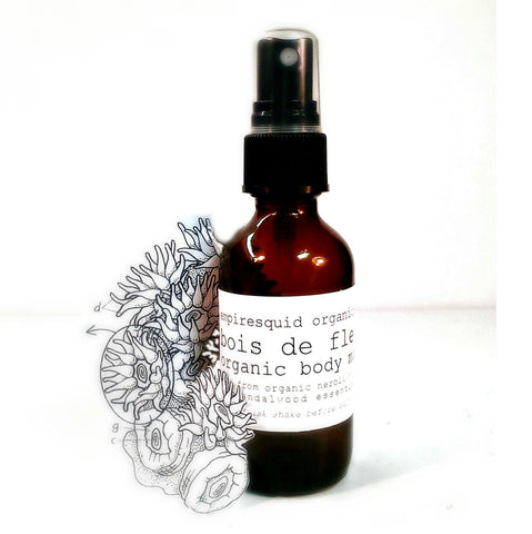 'bois de fleur' Organic Body Spray - EmpireSquid Organics