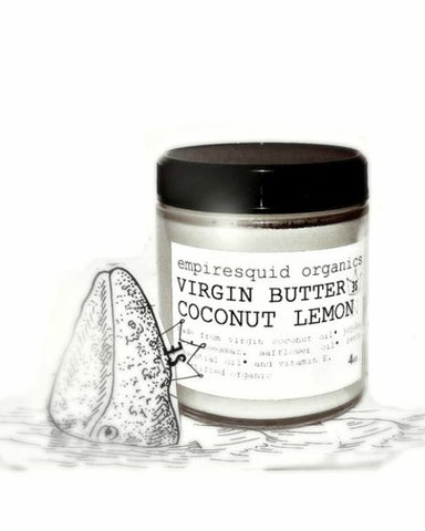 Coconut Lemon Virgin Butter - EmpireSquid Organics